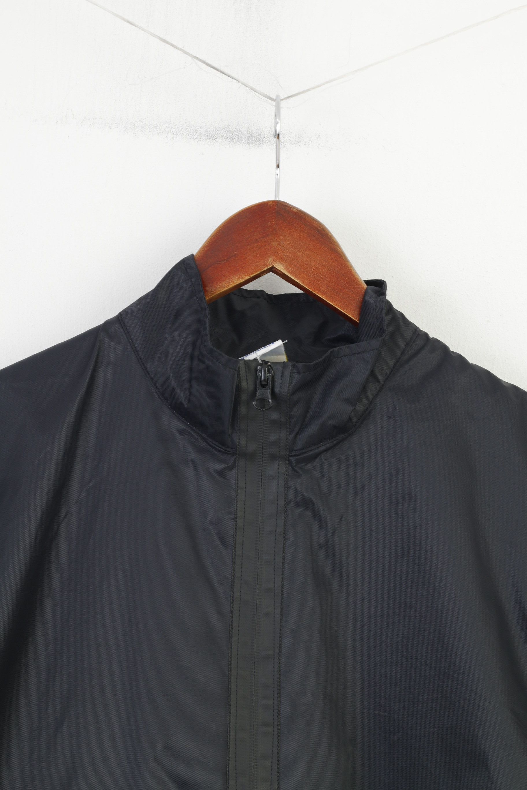Vintage Leicester City Football Club Men L Jacket Black 4074 Size US L / EU 52-54 / 3 - 2 Thumbnail