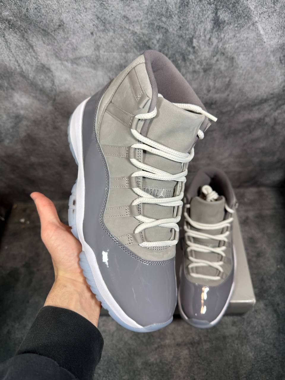 Jordan Brand Size 12 | Jordan 11 Cool Gray With Box | Pre-Owned Size US 12 / EU 45 - 1 Thumbnail
