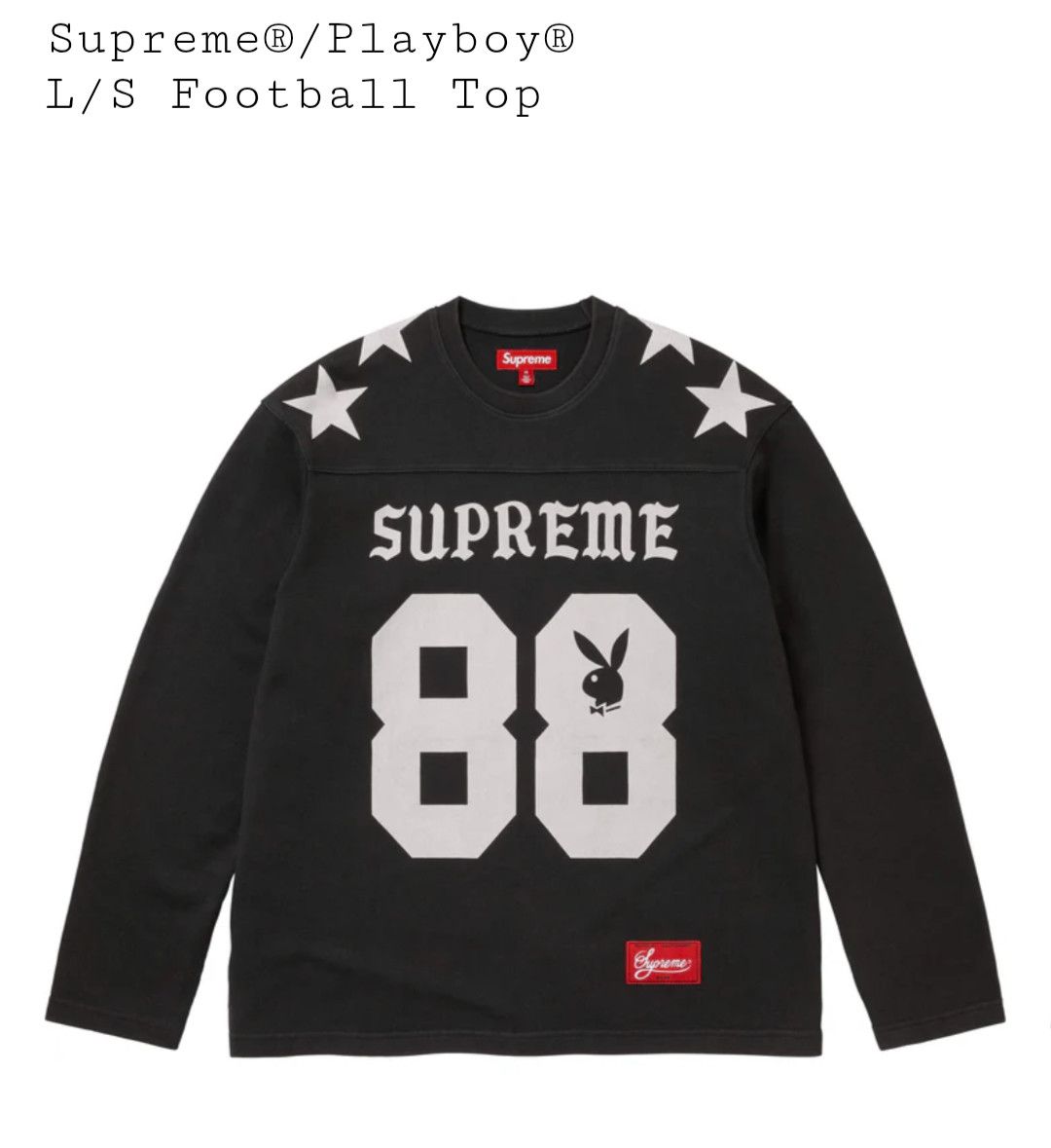 Playboy × Supreme Supreme x Playboy L/S Football Top Size US XL / EU 56 / 4 - 1 Thumbnail