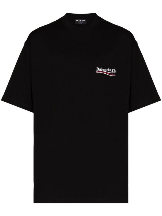 Balenciaga BALENCIAGA Men T-Shirts 641675 TKVJ1 1070 Black Size US S / EU 44-46 / 1 - 1 Thumbnail