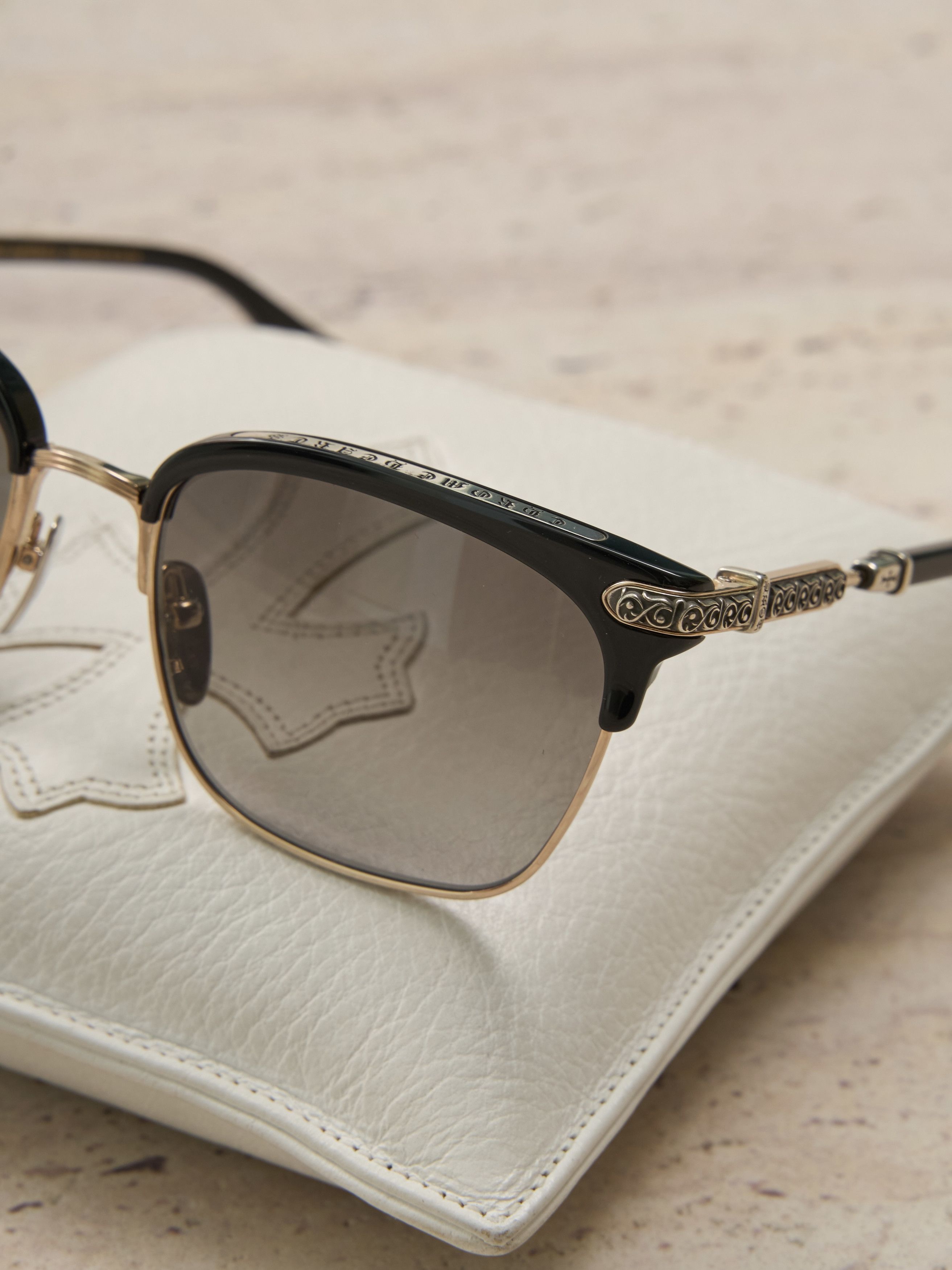 Chrome Hearts Chrome Heart Vertical Smile I Sunglasses Size ONE SIZE - 12 Thumbnail