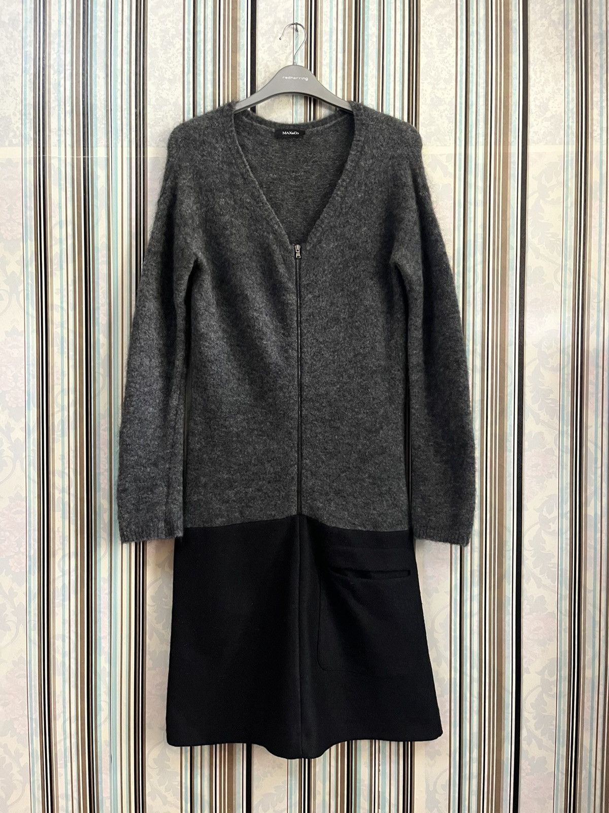 Max Mara 2000s max & co jersey dress wool #H1 Size M / US 6-8 / IT 42-44 - 1 Thumbnail