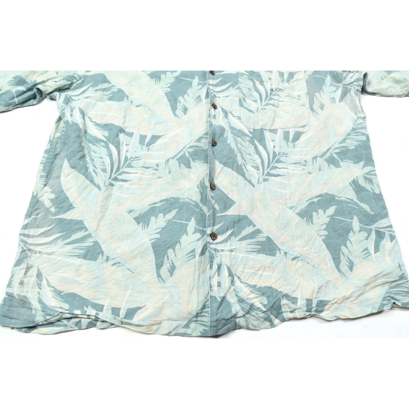 Pendleton Pendleton Silk Camp Hawaiian Shirt Mens M Blue Floral Short Sleeve ButtonUp Size US M / EU 48-50 / 2 - 5 Thumbnail