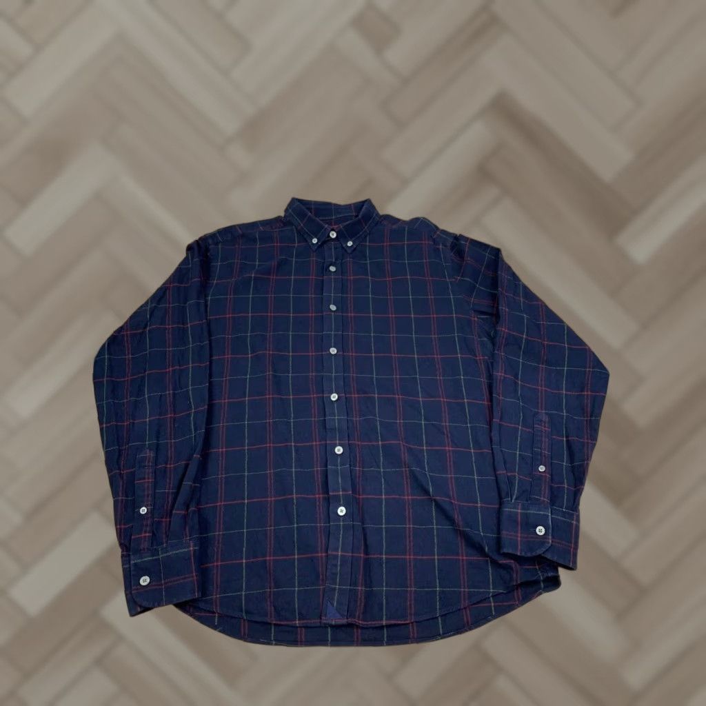 UNTUCKit UNTUCKit Capezzana Button Up Shirt Mens L Blue Casual Long Sleeve #9306 Size US L / EU 52-54 / 3 - 1 Thumbnail