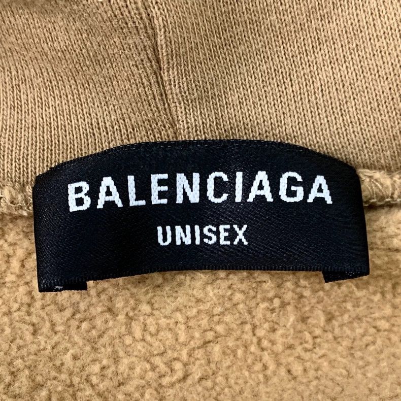 Balenciaga Balenciaga Brown hooded drawstring monogrammed long sleeve Size US S / EU 44-46 / 1 - 5 Thumbnail