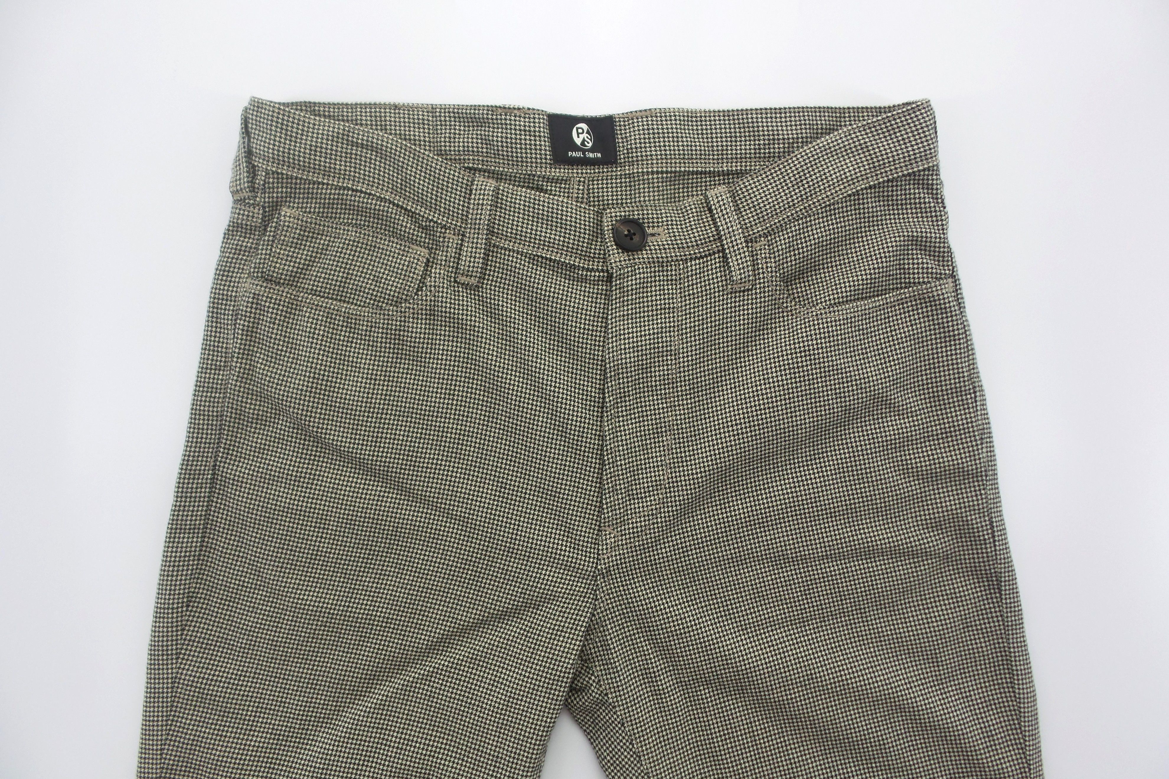 Paul Smith Paul Smith Houndstooth Checks Pants W31xL34 Size US 31 - 2 Thumbnail
