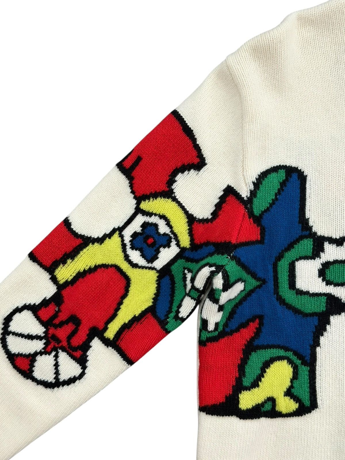 Louis Vuitton Louis Vuitton Virgil Abloh Puzzle Monogram Knit Wool Sweater Size US S / EU 44-46 / 1 - 5 Thumbnail