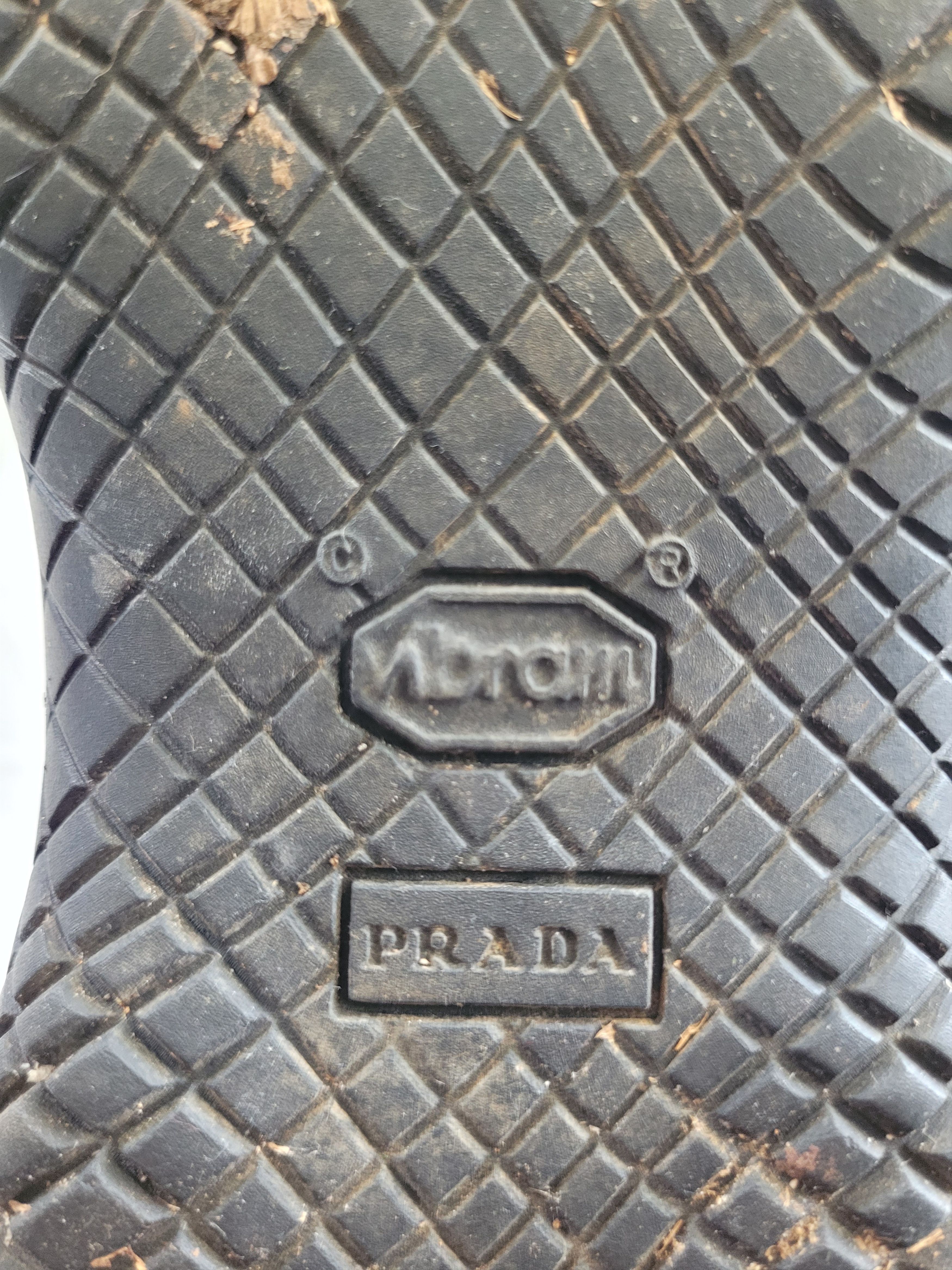 Prada Prada Fall-1999 archive Vibram-sole square-toed boots Size US 11 / EU 44 - 16 Thumbnail