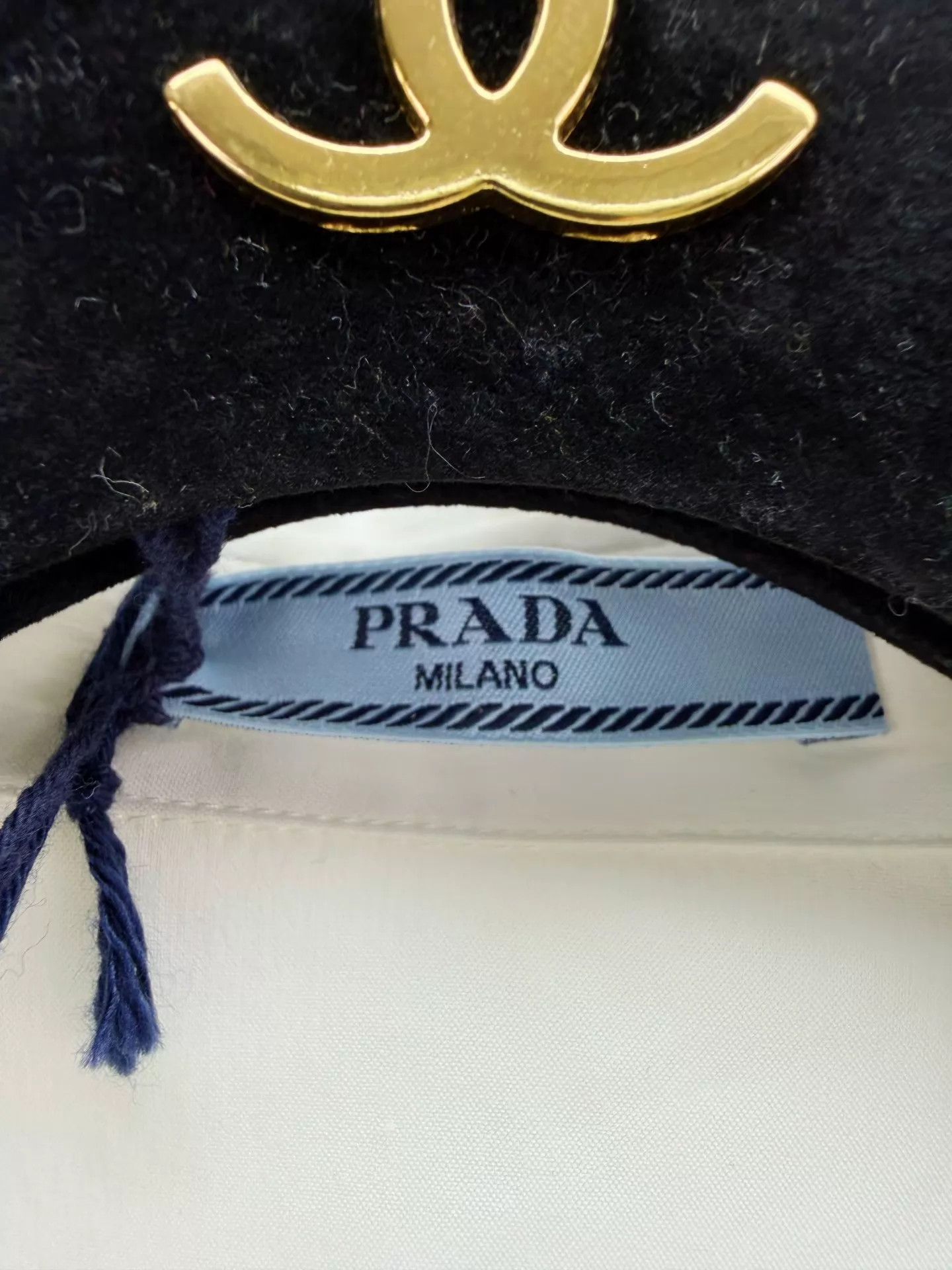 Prada Prada New With Tags Shirt Size 40 Bust 86-88 Length 65 Size S / US 4 / IT 40 - 3 Thumbnail
