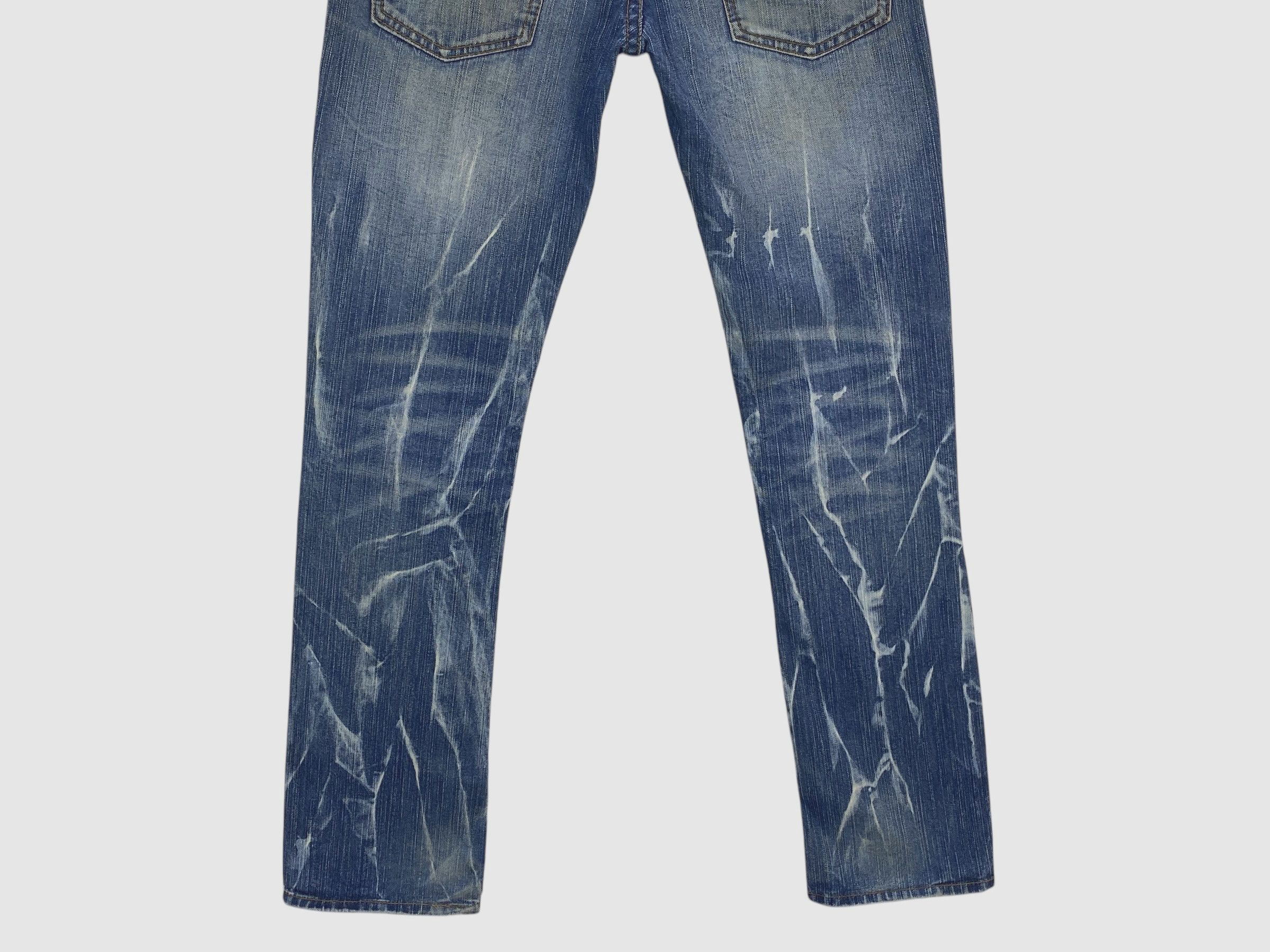Other Acid Wash Denim Jeans Beads Stud Embellished Pants Size US 31 - 6 Thumbnail