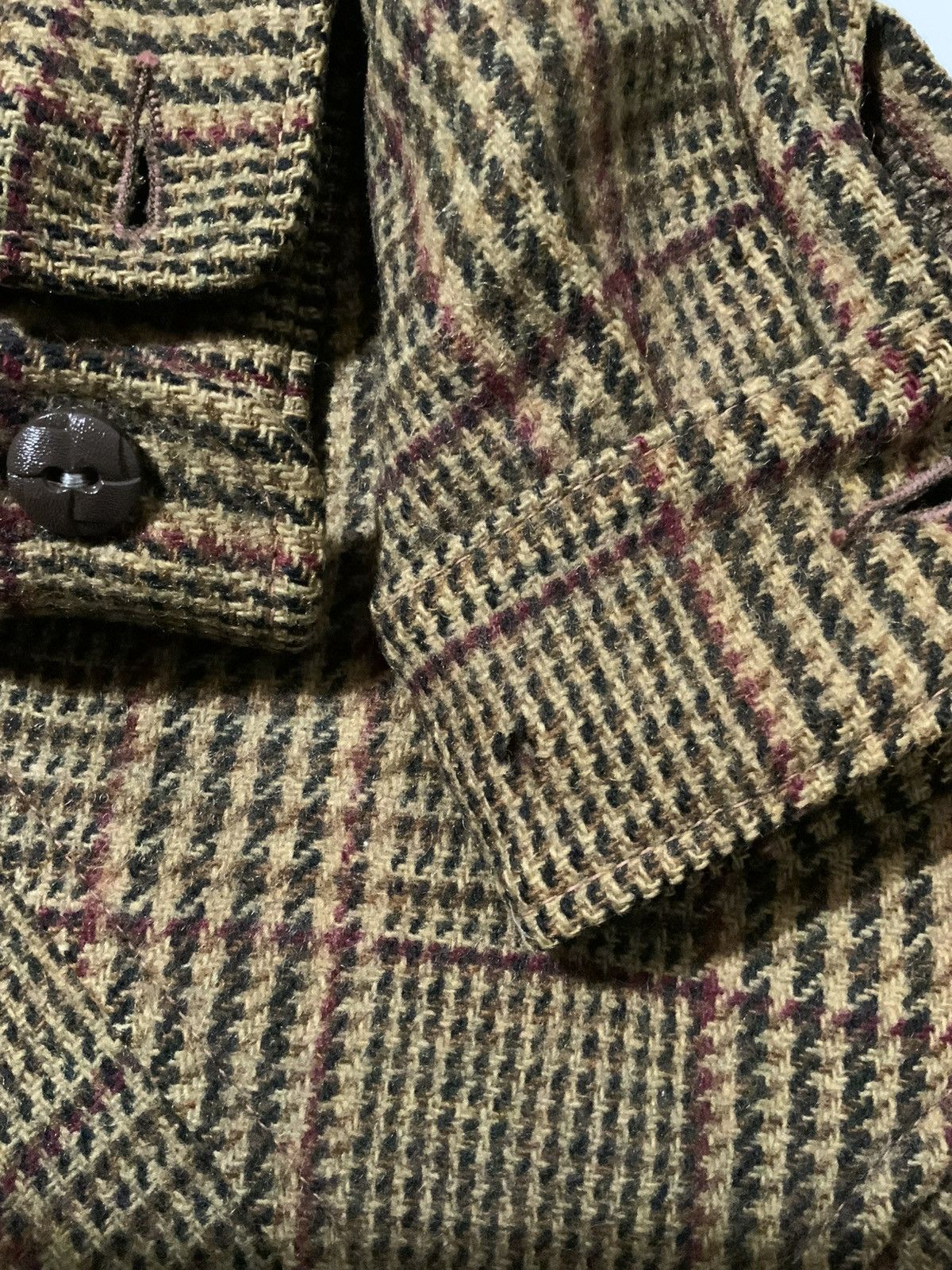Vintage Vintage Mt. Jefferson Woolens Oregon Houndstooth Wool Jacket Size US S / EU 44-46 / 1 - 9 Thumbnail