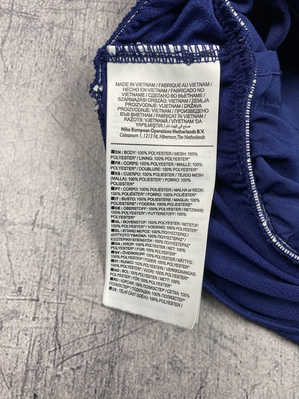 Nike Nike Dri-Fit Running Shorts Blue Athletic Gym Training Size US 32 / EU 48 - 12 Thumbnail