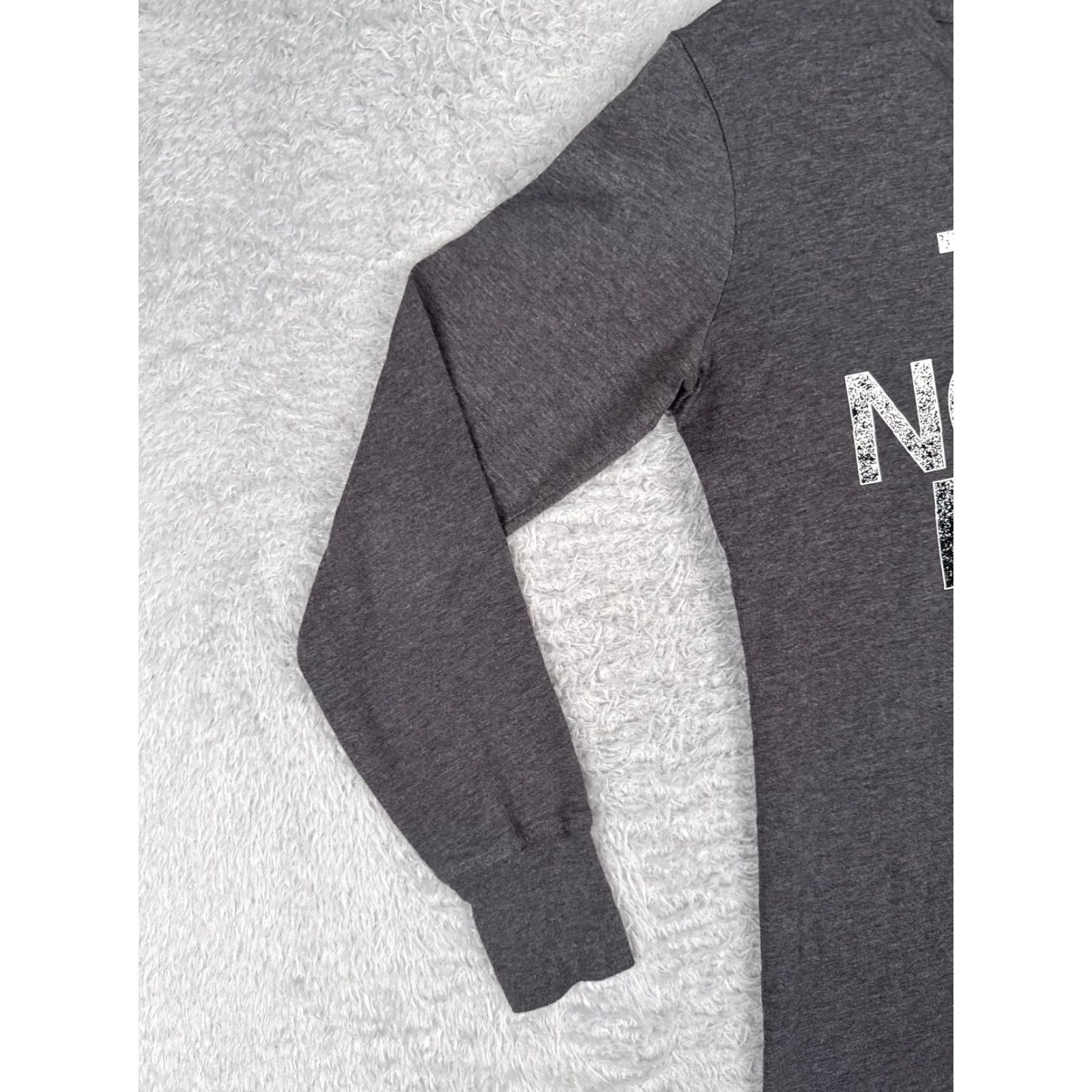 The North Face The North Face Shirt Women XS Gray Long Sleeve Crew Neck Cotton Blend Size XS / US 0-2 / IT 36-38 - 3 Thumbnail