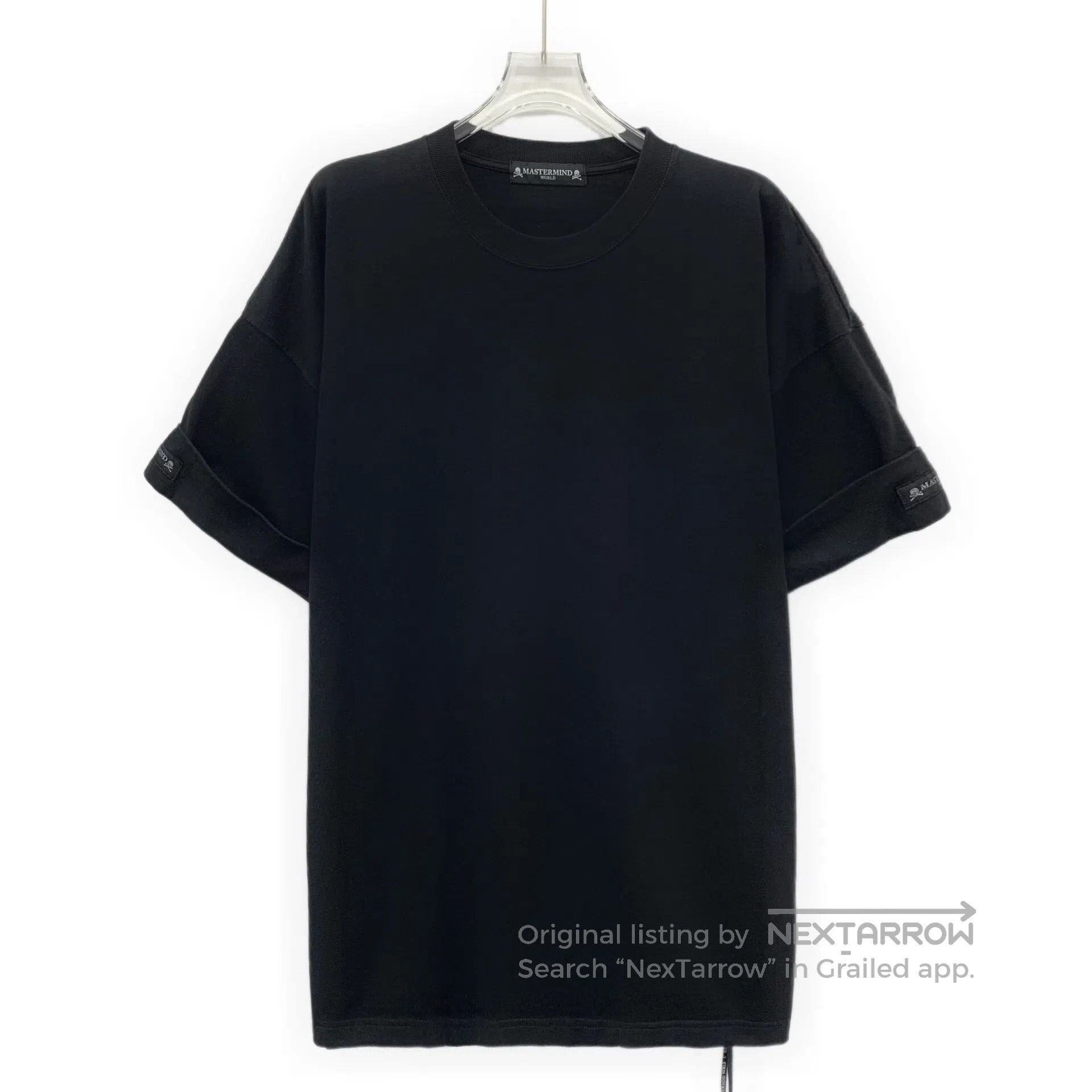 Other Mastermind World Black skull appliqué cotton round neck sh Size US M / EU 48-50 / 2 - 1 Thumbnail