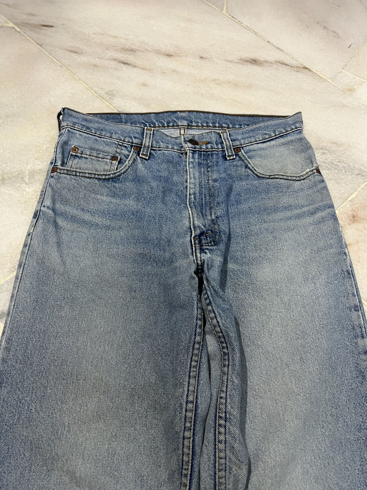 Japanese Brand × Levi's × Levi's Vintage Clothing 90’s Levis 616 Light Wash Distressed Jean Size US 29 - 3 Thumbnail
