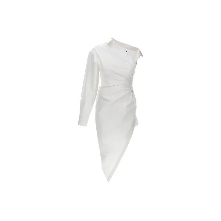 Alexander Wang Alexander Wang Asymmetrical Long Sleeve Shirt 0079 Size S / US 4 / IT 40 - 1 Thumbnail