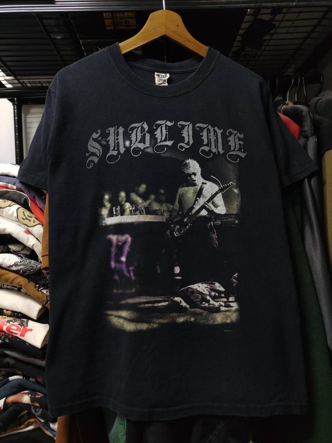 Band Tees × Vintage Vtg 00's Sublime " Bradley And Sleeping Lou " T-Shirt Size US M / EU 48-50 / 2 - 2 Thumbnail