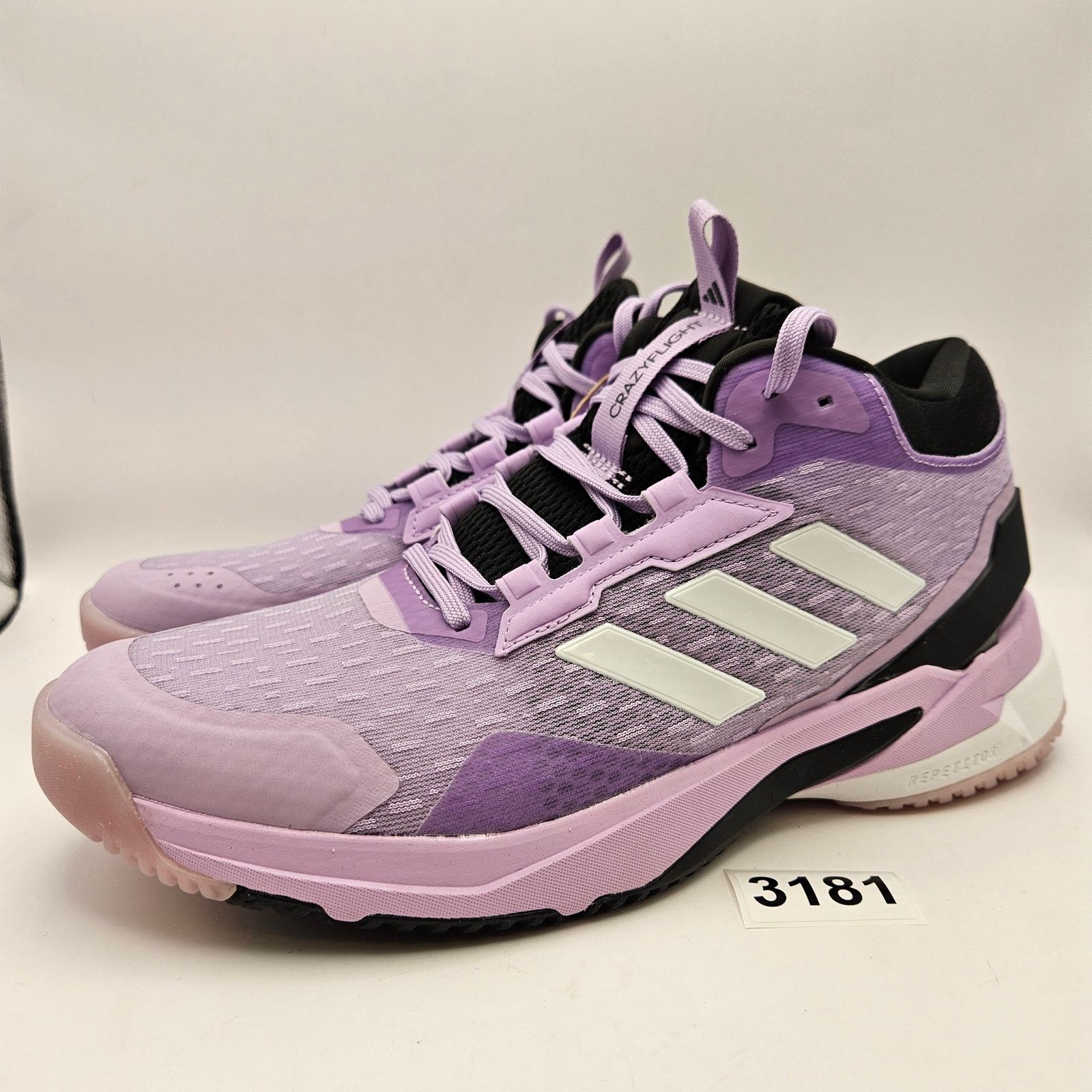 Adidas ADIDAS WOMEN'S 8.5 CRAZYFLIGHT MID VOLLEYBALL SHOES LAVENDER Size US 8.5 / IT 38.5 - 1 Thumbnail