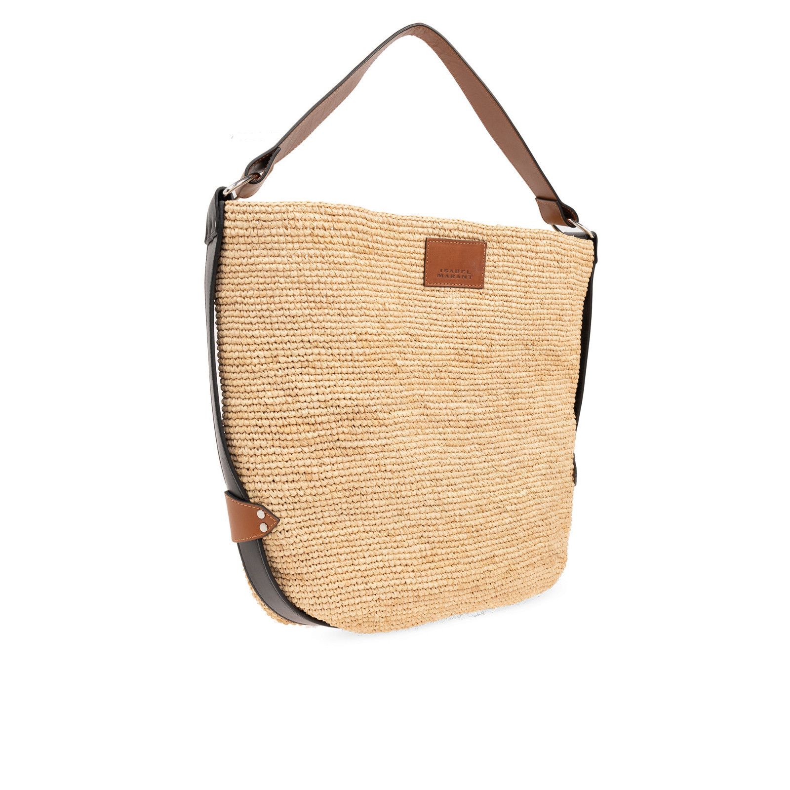 Isabel Marant Isabel Marant Bayia Cognac Raffia Shoulder Bag New & Authent Size ONE SIZE - 3 Thumbnail