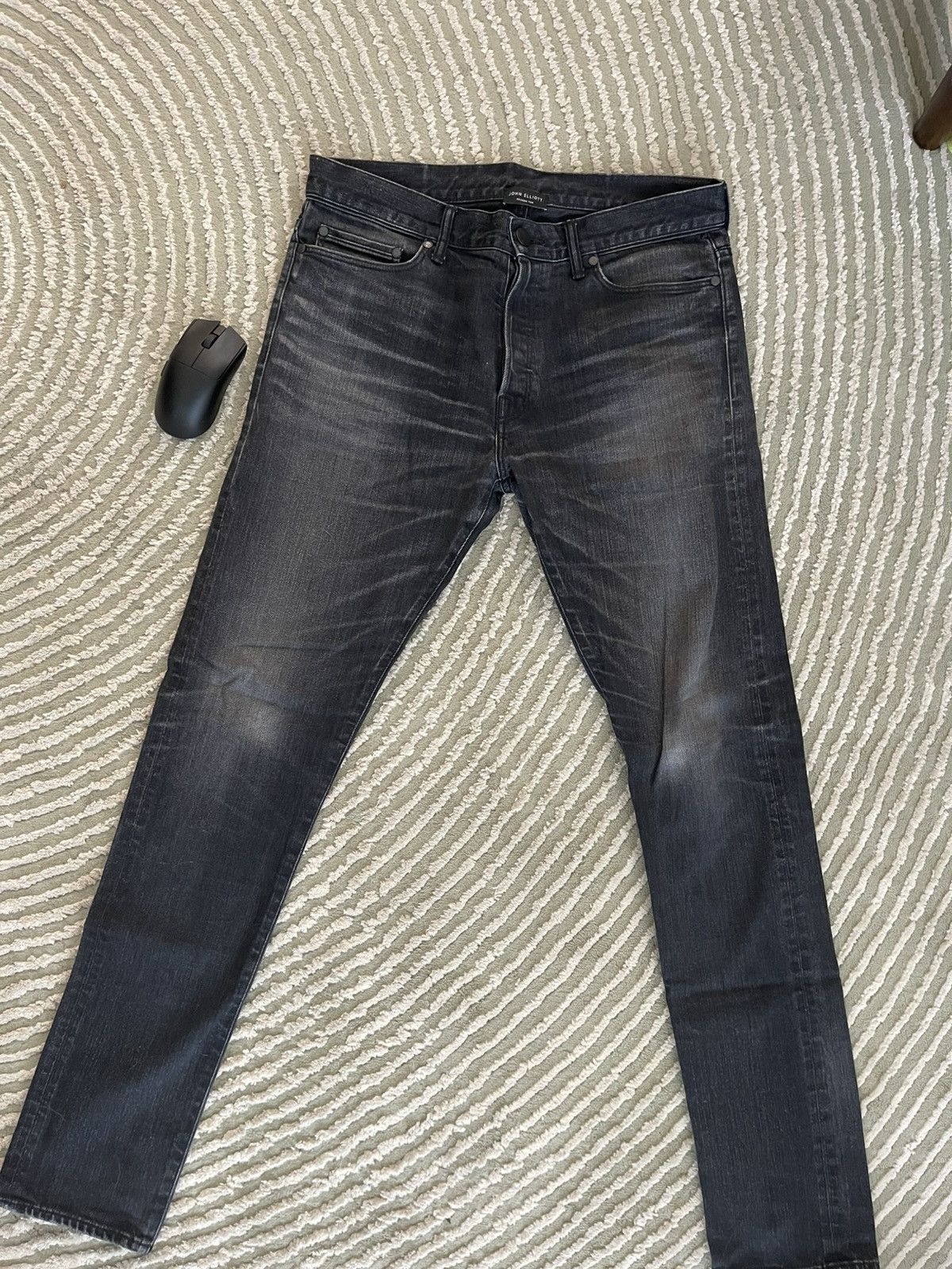 John Elliott John Elliott Cast 2 Onyx Denim Size 32 Size US 32 / EU 48 - 8 Thumbnail
