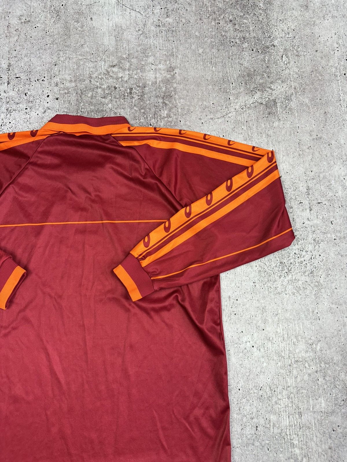Asics 1995/96 Asics AS Roma Vintage Long Sleeve Soccer Jersey Size US M / EU 48-50 / 2 - 13 Thumbnail