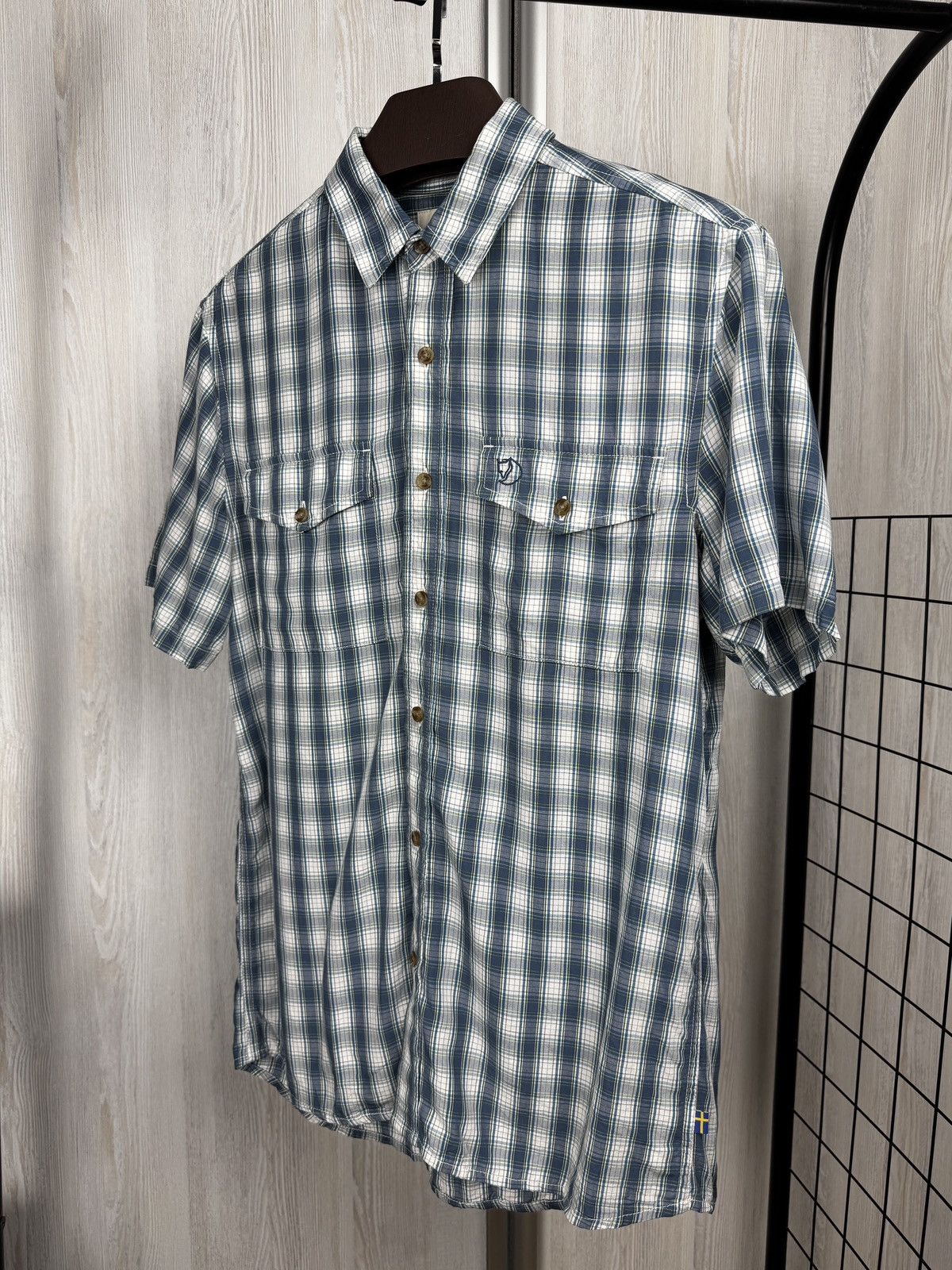 Fjallraven Fjallraven Abisko Cool Shirt SS Regular fit Checkered Size US M / EU 48-50 / 2 - 6 Thumbnail