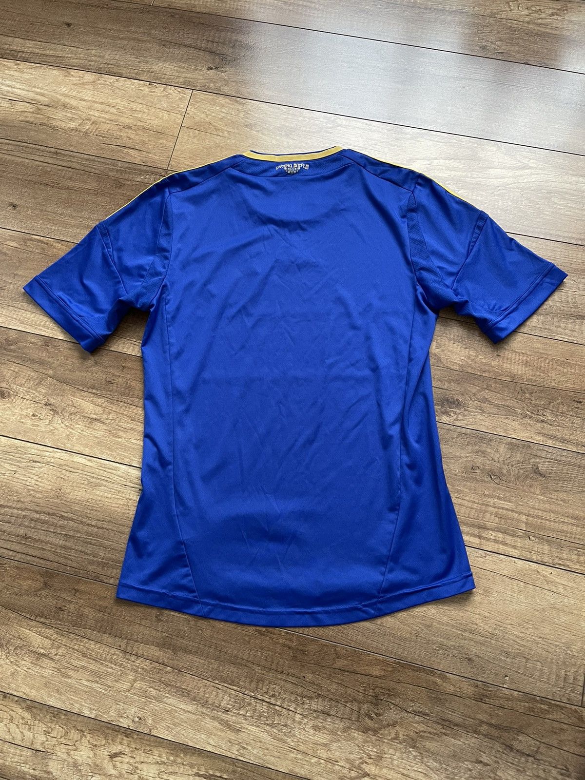 Adidas 2012 Adidas Ukraine Vintage Soccer Suit Jersey And Shorts Size US S / EU 44-46 / 1 - 5 Thumbnail