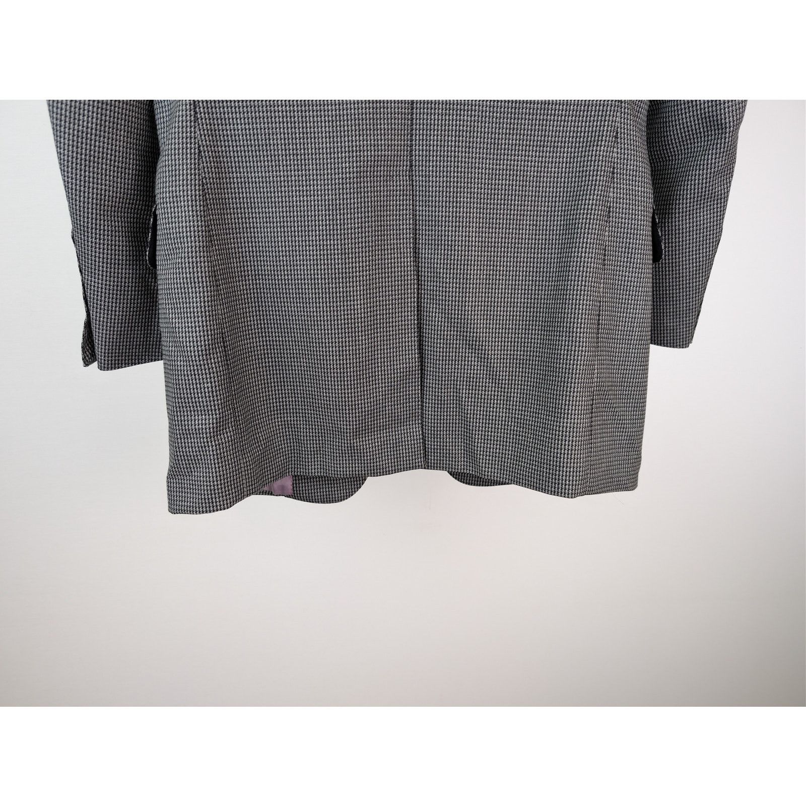 Tom Ford o1rshd1 CC20 Slim-Fit Puppytooth Wool Suit Jacket in Gray Size US M / EU 48-50 / 2 - 12 Thumbnail