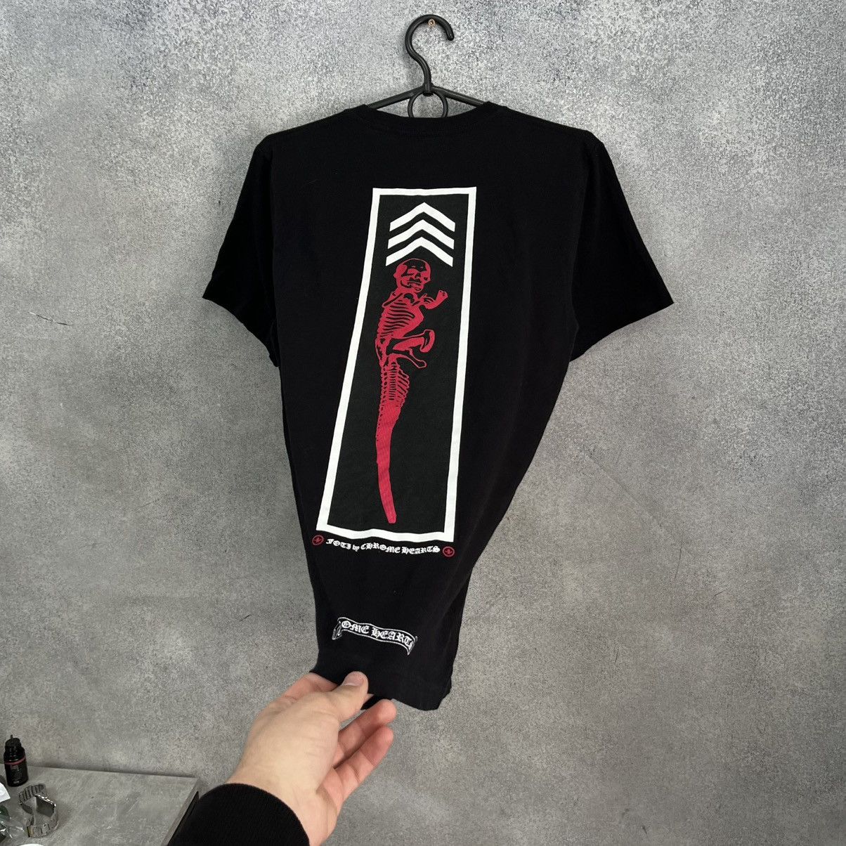 Chrome Hearts Chrome Hearts tshirt big logo black Size US S / EU 44-46 / 1 - 12 Thumbnail