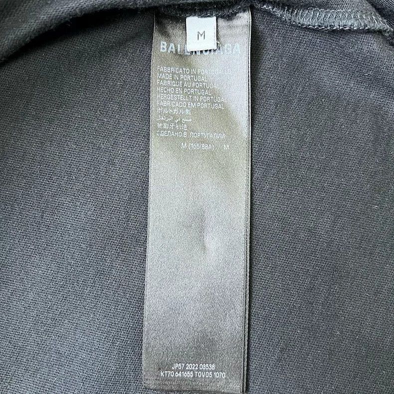 Balenciaga Balenciaga Blurred graffiti letter logo short sleeve Size US M / EU 48-50 / 2 - 3 Thumbnail