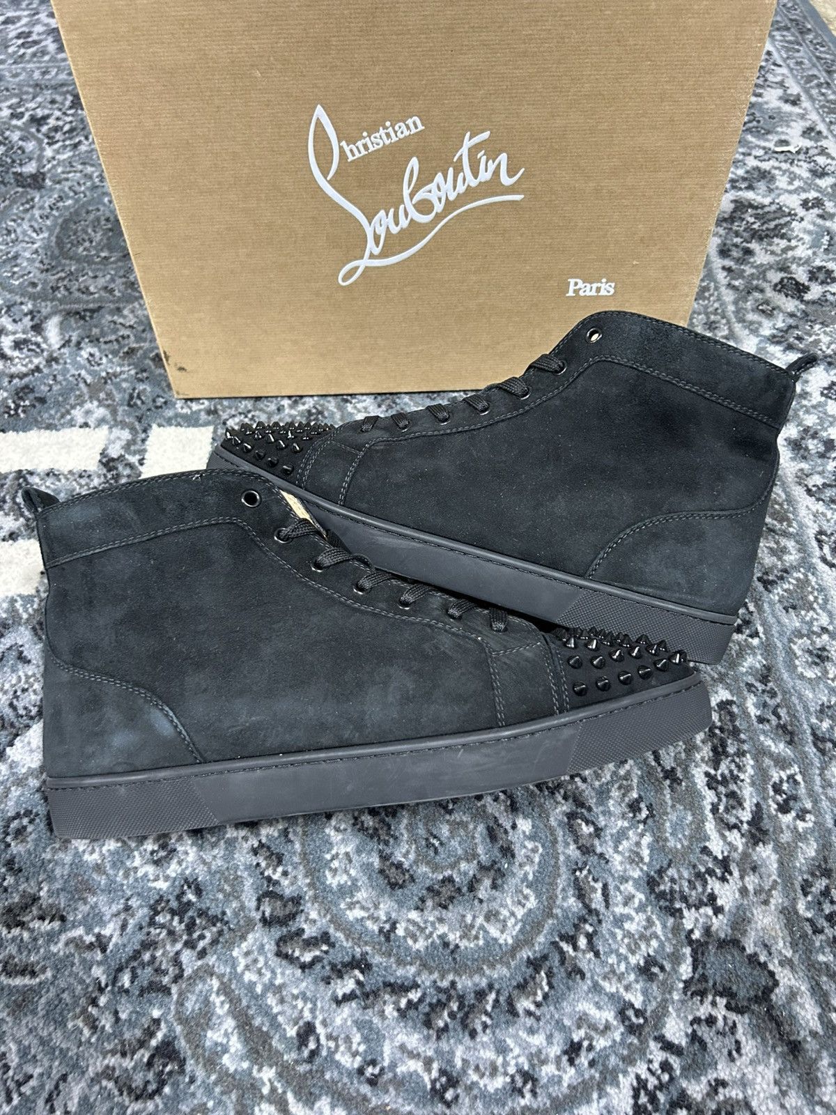 Red Bottoms High-Top Size 13US/46EU