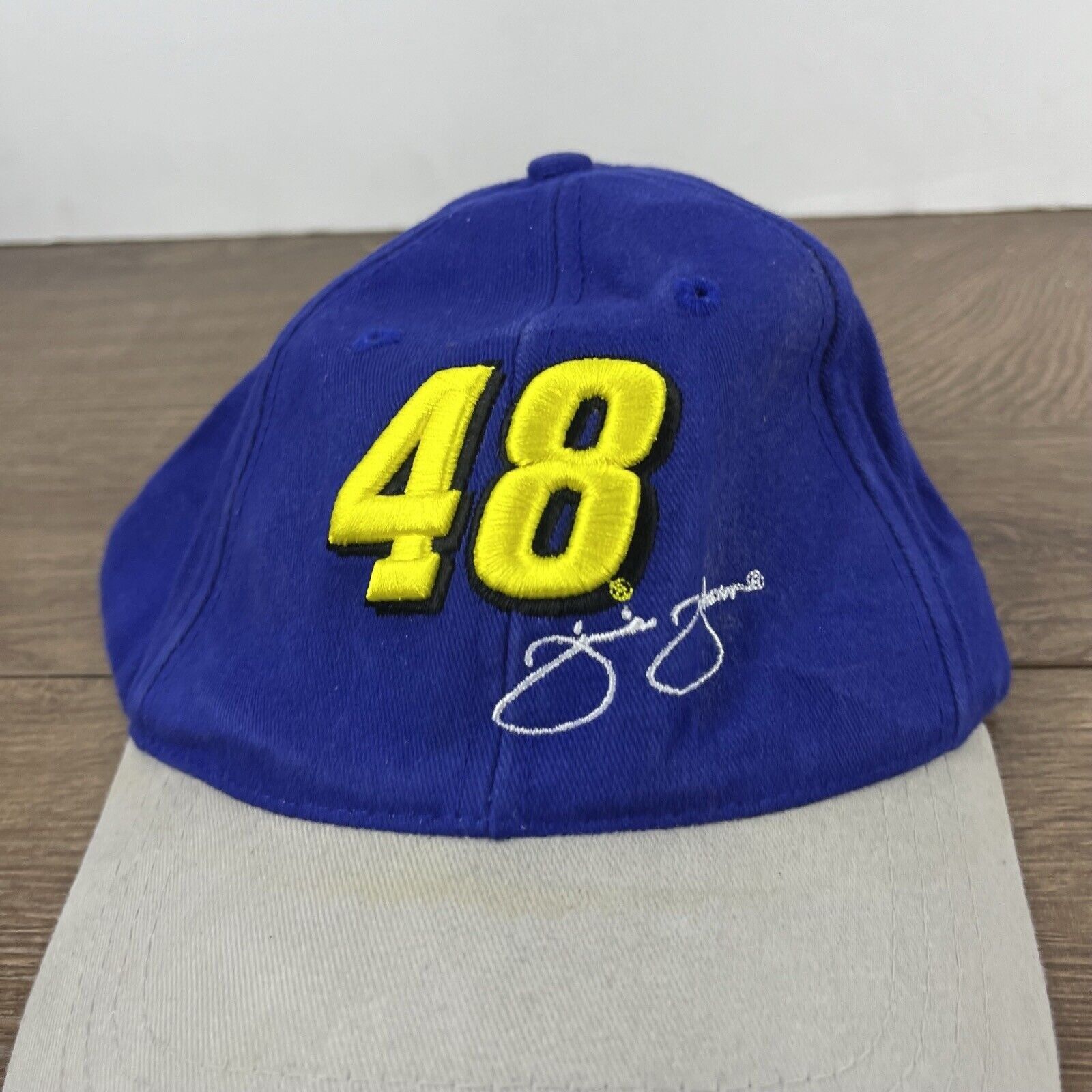 Other Jimmie Johnson 48 Hat NASCAR 48 Hat Blue Hat Adjustable Blue Size ONE SIZE - 6 Thumbnail