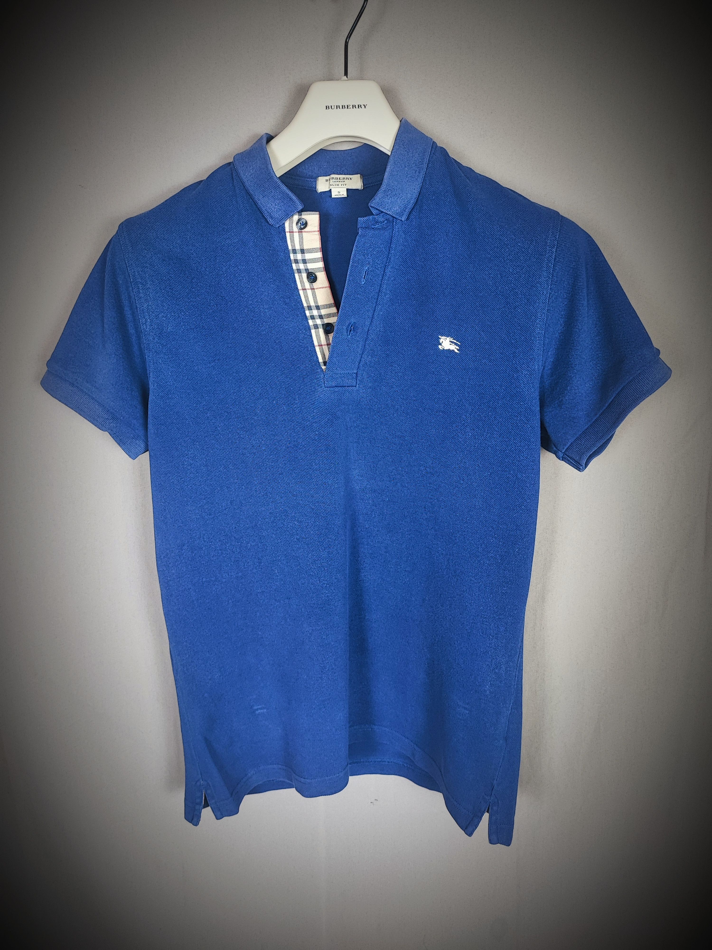 Burberry Burberry polo shirt S blue Size US S / EU 44-46 / 1 - 3 Thumbnail