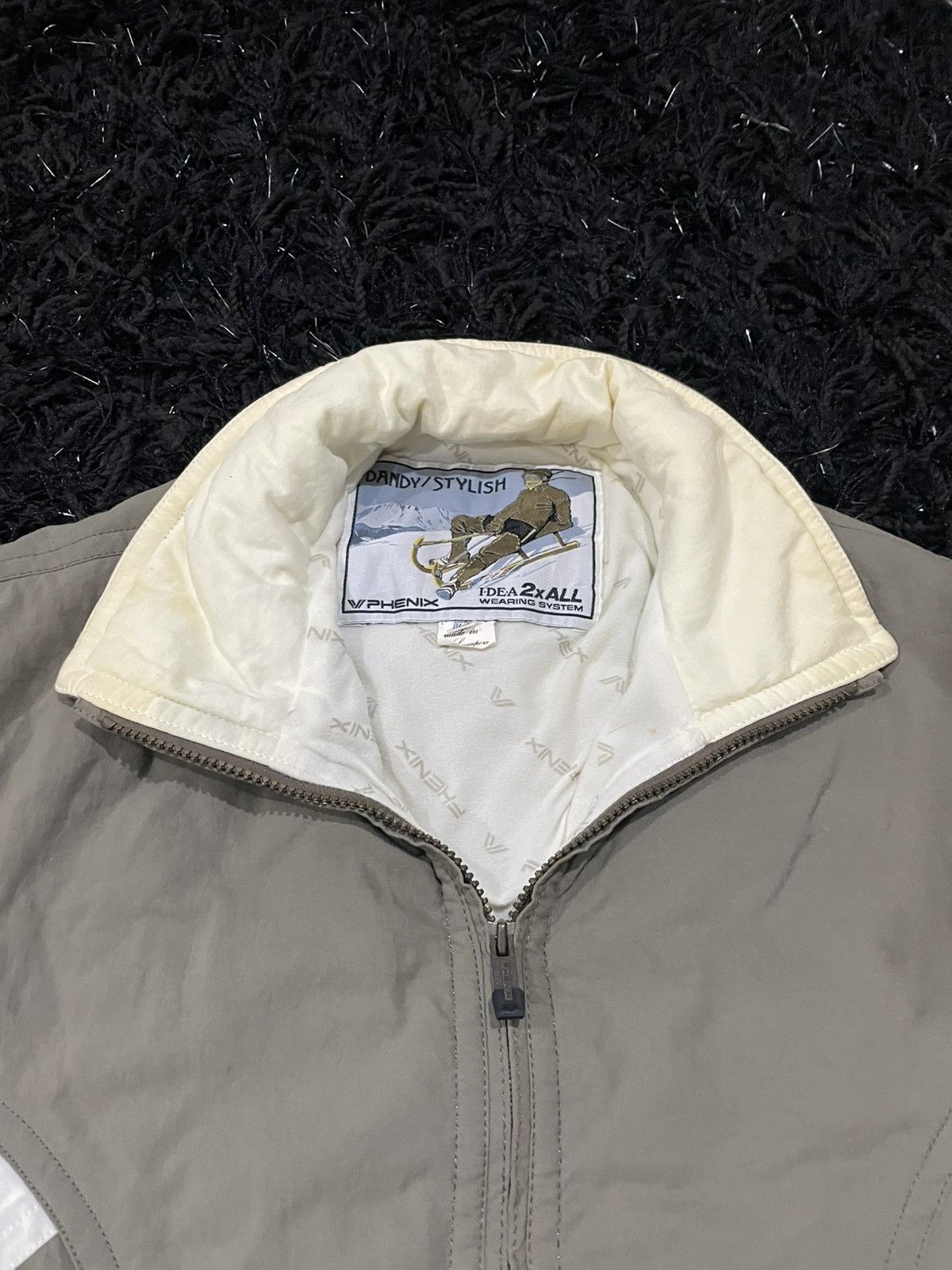 Phenix Vintage Phenix Dandy Stylish Wearing system bomber jacket L Size US L / EU 52-54 / 3 - 7 Thumbnail