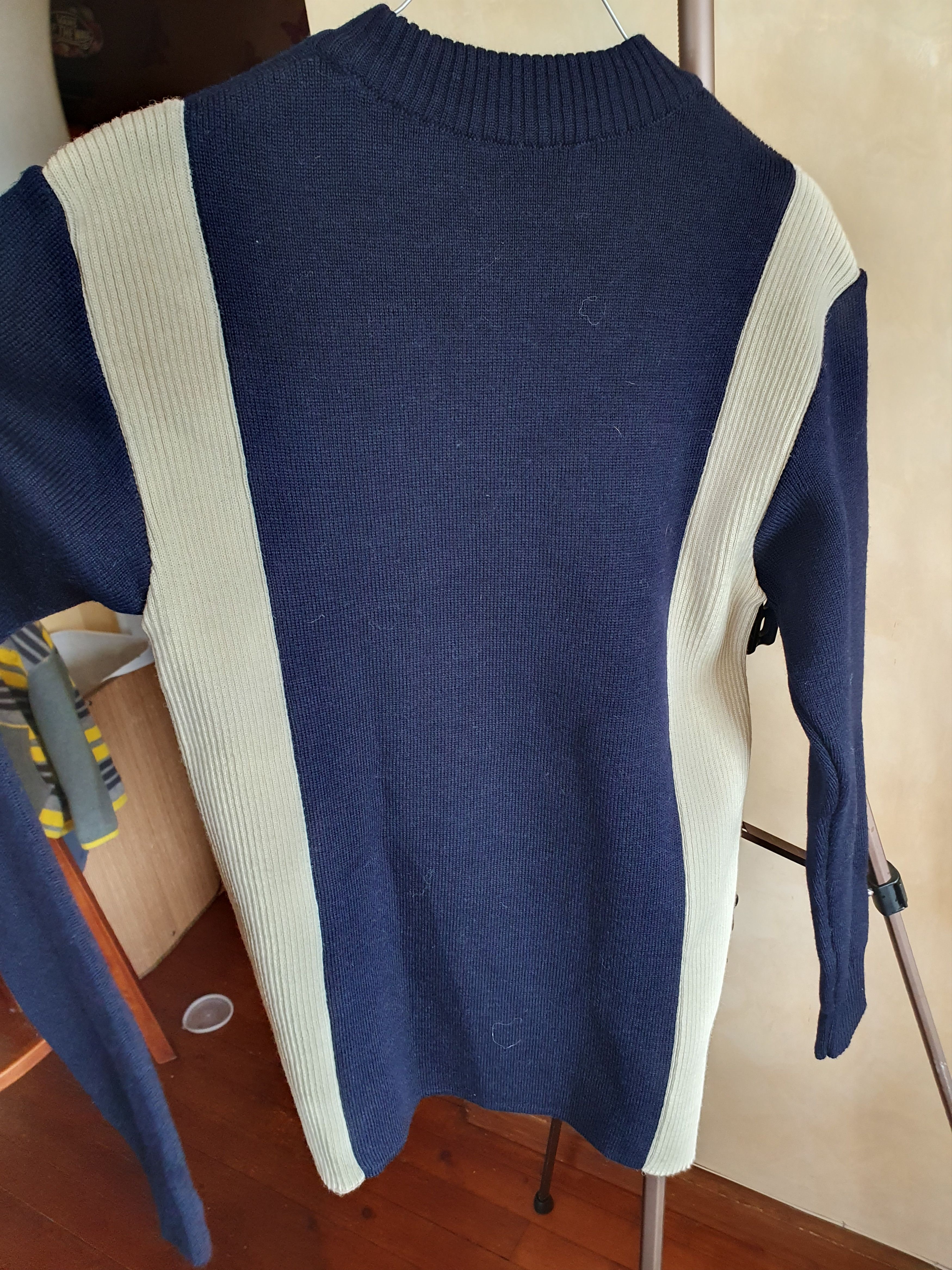 Armor-Lux Armor Lux Vertical Stripes Sweater Navy Rare sz M Size US M / EU 48-50 / 2 - 7 Thumbnail