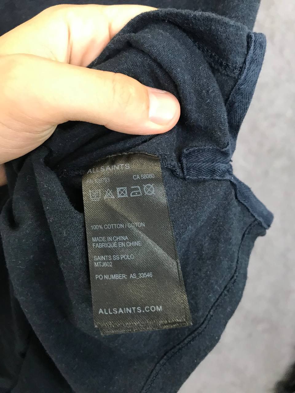 Allsaints Allsaints vintage designer logo tee Size US M / EU 48-50 / 2 - 5 Thumbnail