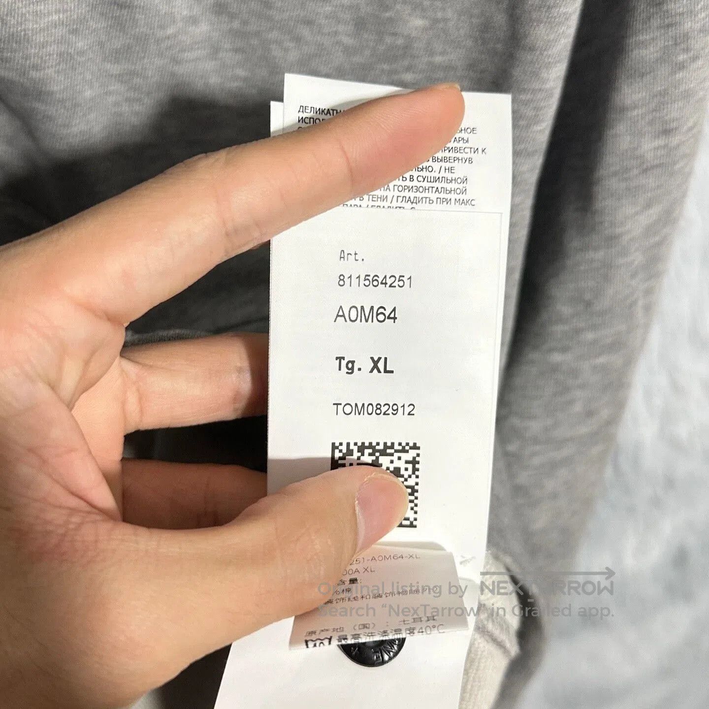 Stone Island stone island gray zip-up hoodie XL. Size US XL / EU 56 / 4 - 8 Thumbnail