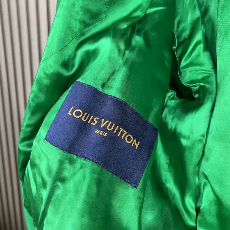 Louis Vuitton Louis Vuitton Embroidered Green Baseball Jacket-2506 Size US M / EU 48-50 / 2 - 5 Thumbnail