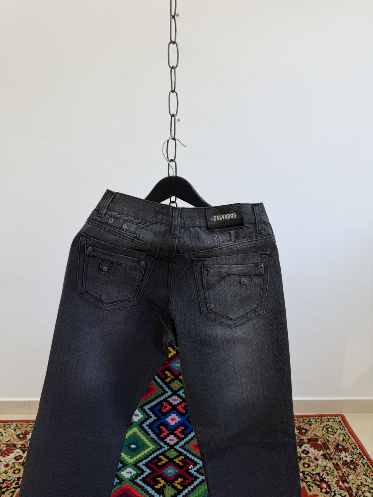 Hedi Slimane Vintage Dior Hedi Slimane Style Washed Denim Jeans Size US 30 / EU 46 - 10 Thumbnail