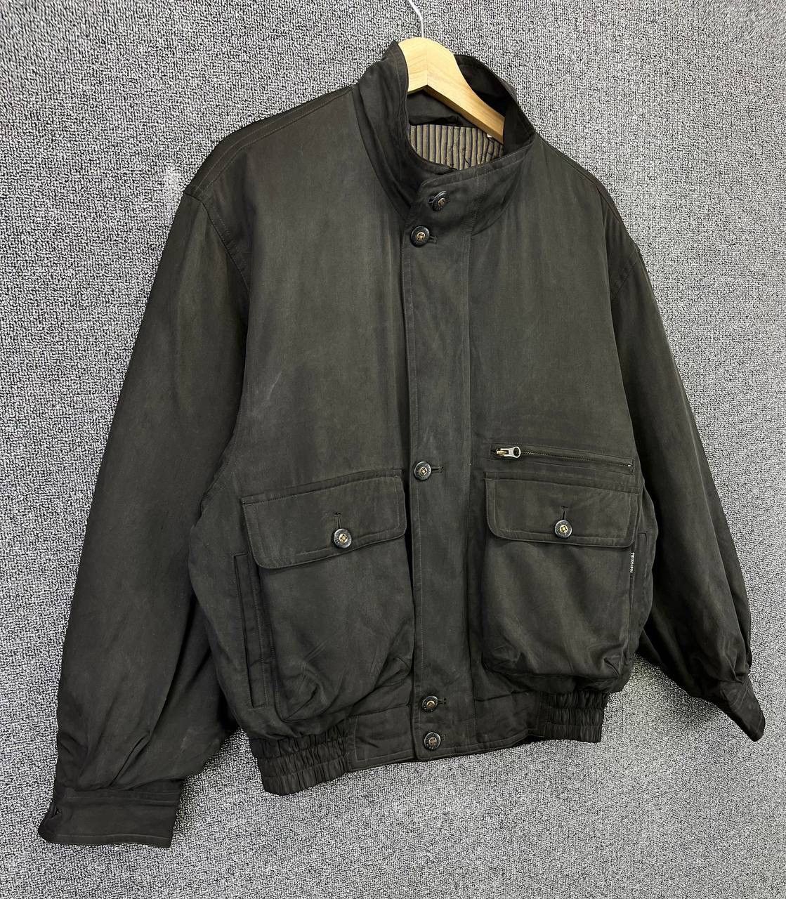 Trussardi Vintage Trussardi Luxury Bomber Style Jacket Size US M / EU 48-50 / 2 - 2 Thumbnail