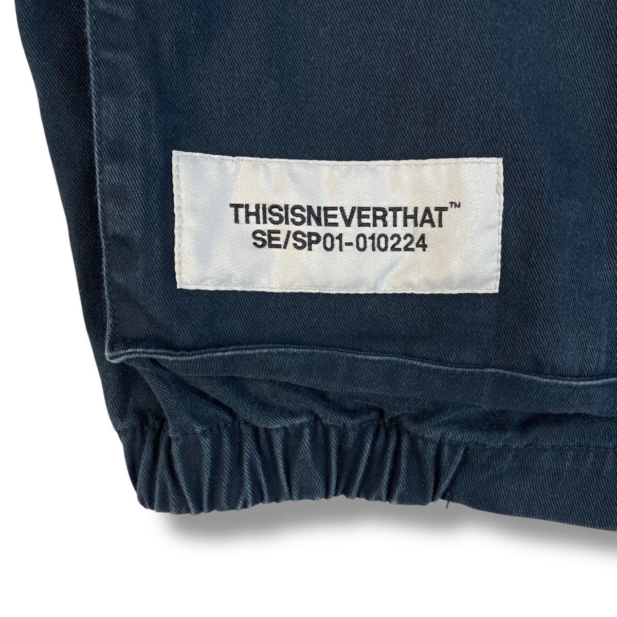 thisisneverthat THISISNEVERTHAT LEATHER COLLAR OVERSIZED WORKWEAR JACKET Size US L / EU 52-54 / 3 - 7 Thumbnail