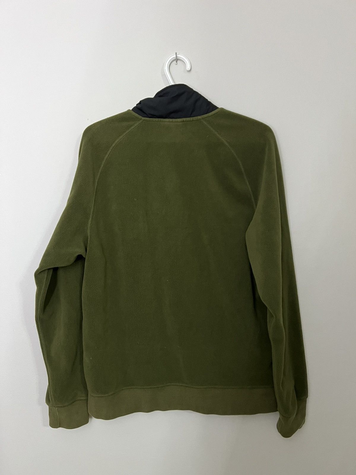 Nike Nike Fleece Half Zip Pullover Sweatshirt Green Pocket Fleece Size US M / EU 48-50 / 2 - 3 Thumbnail