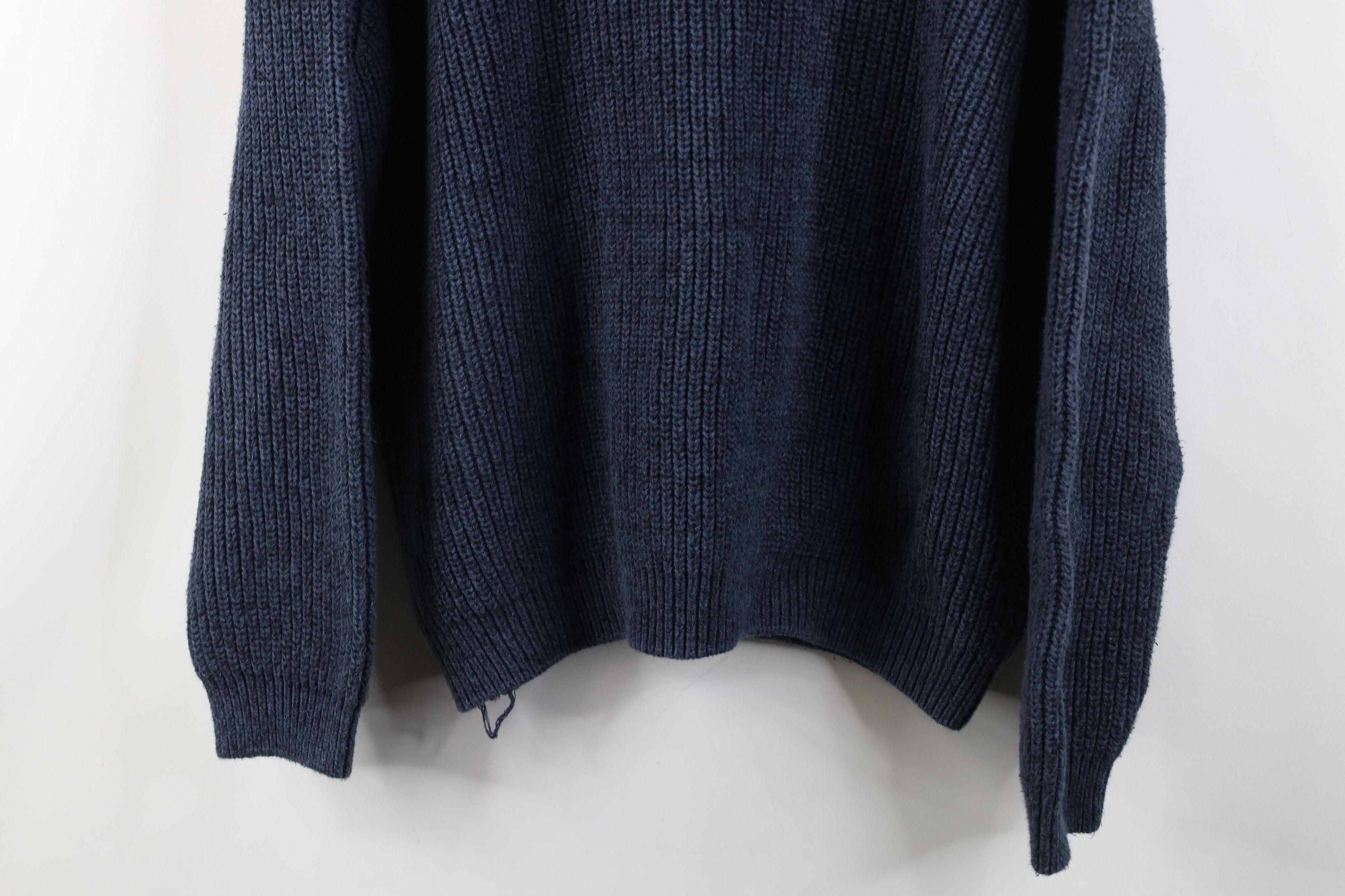 Eddie Bauer Vintage Eddie Bauer Ribbed Knit 1/4 Zip Pullover Sweater Size US XXL / EU 58 / 5 - 3 Thumbnail