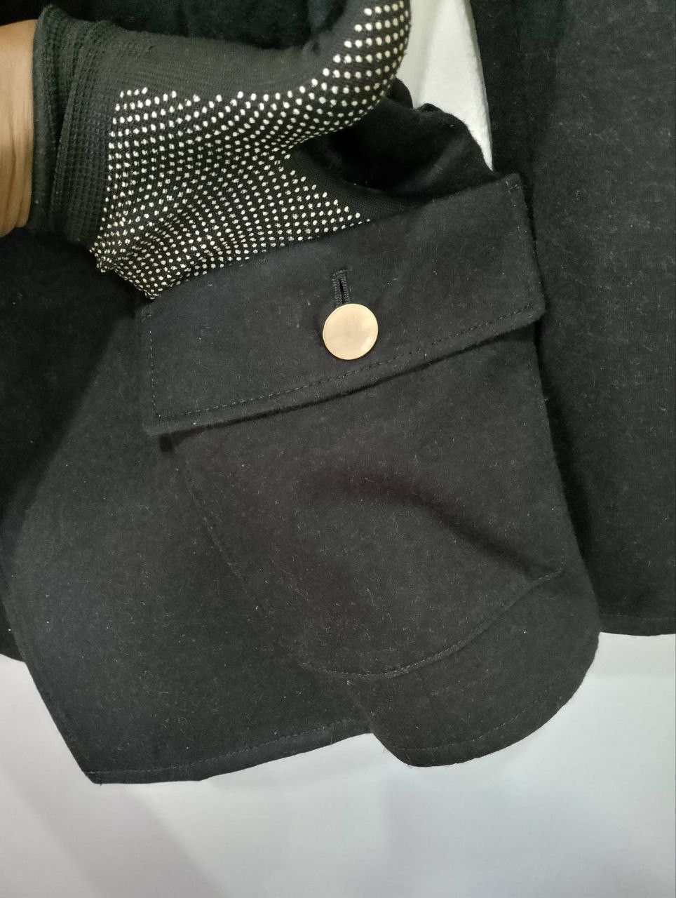 Japanese Brand BOSCH Black Gold Double Breasted Wool Suit Blazer Size XS / US 0-2 / IT 36-38 - 7 Thumbnail