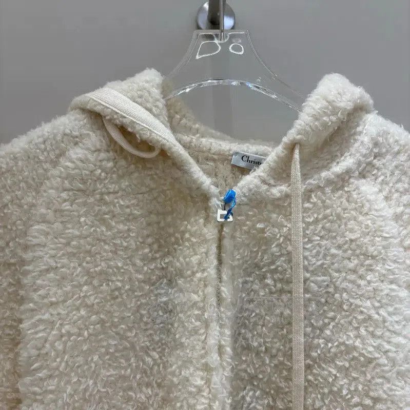 Dior Dior Winter Ivory Wool Long Sleeve Sweater . Size M / US 6-8 / IT 42-44 - 2 Thumbnail