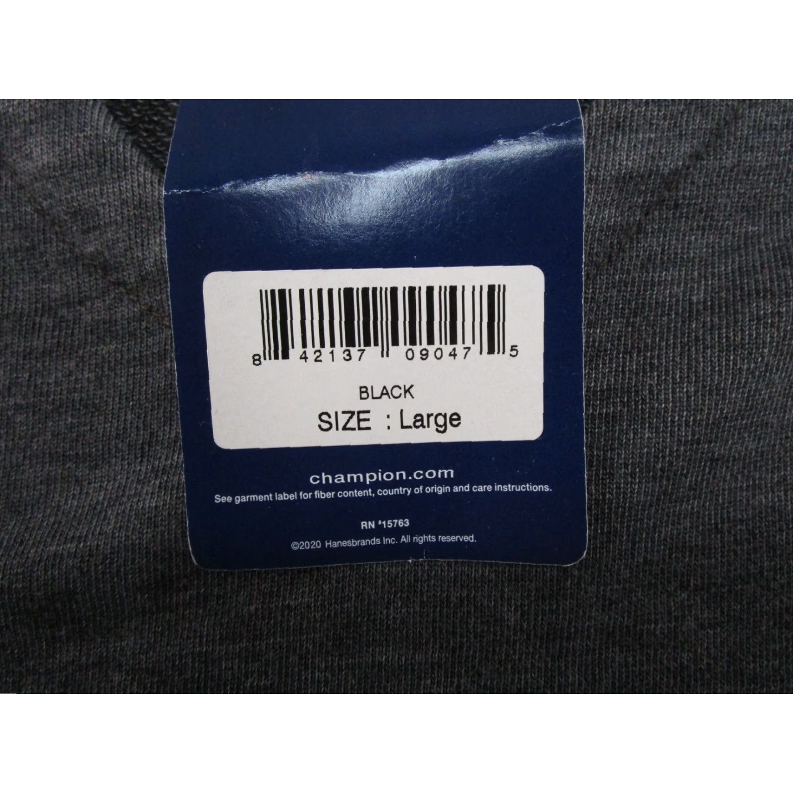 Champion Champion Womens Pullover Crewneck Sweatshirt Black Size L New Logo Chest Sweatshirt Womens Pullover Crew Neck Black L Size L / US 10 / IT 46 - 3 Thumbnail