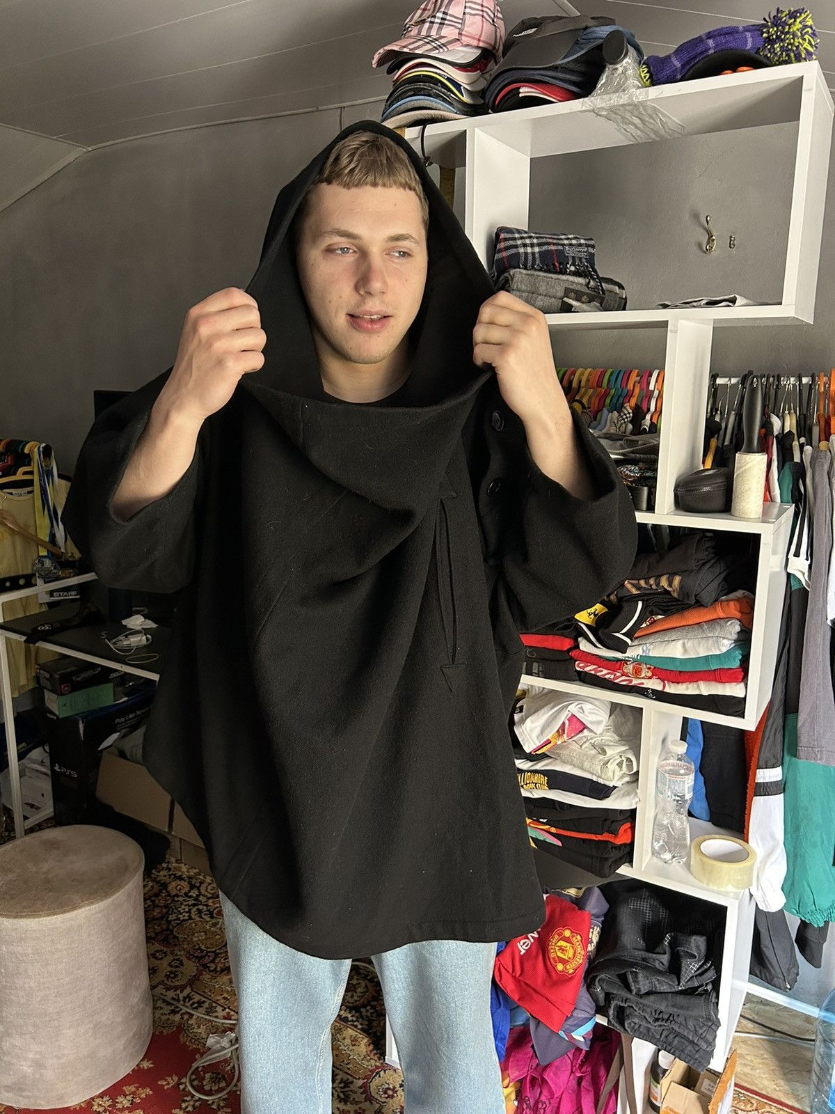 Yohji Yamamoto Archive Yohji Yamamoto coat very rate item avangarde Size US M / EU 48-50 / 2 - 8 Thumbnail