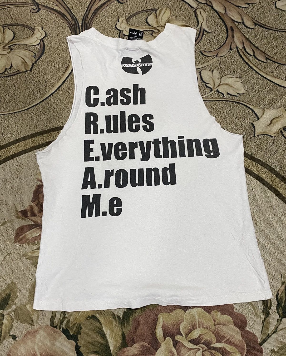 Band Tees 2013 wu tang clan sleeveless tee Size US S / EU 44-46 / 1 - 2 Thumbnail