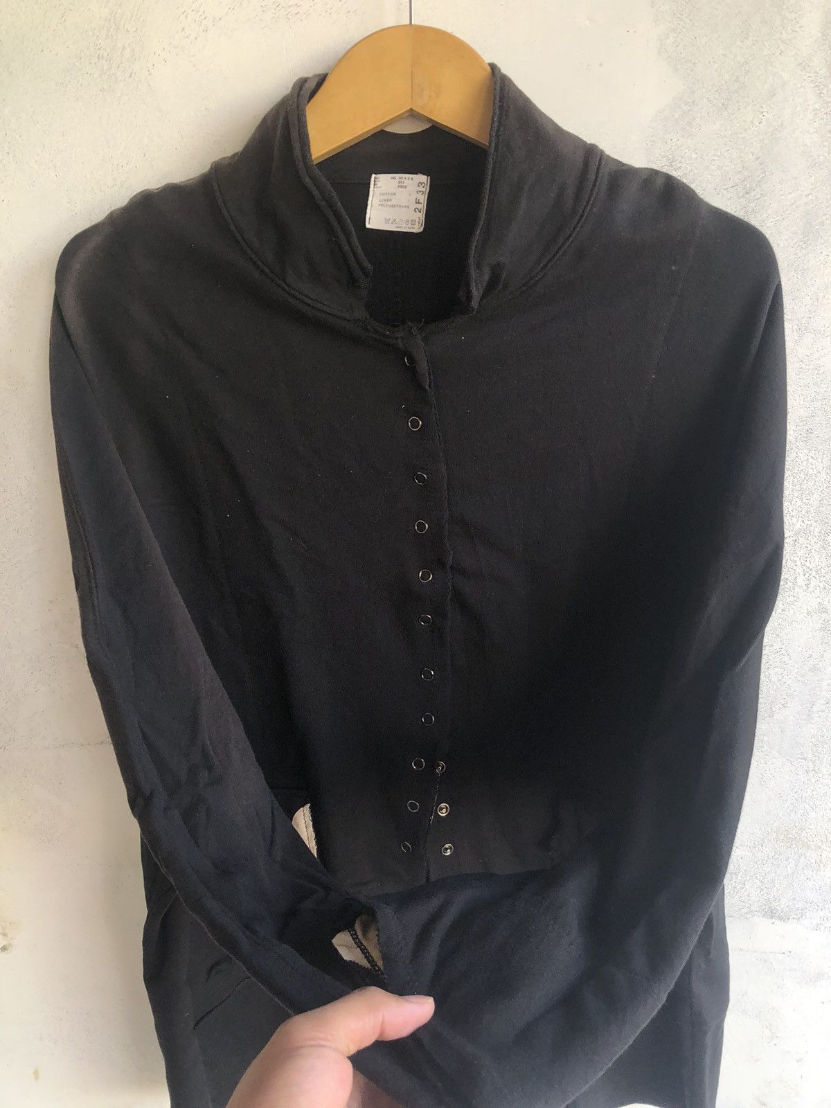 If Six Was Nine Japanese Studded Sun Faded LongSleeve Rock Punk Style Size US L / EU 52-54 / 3 - 4 Thumbnail