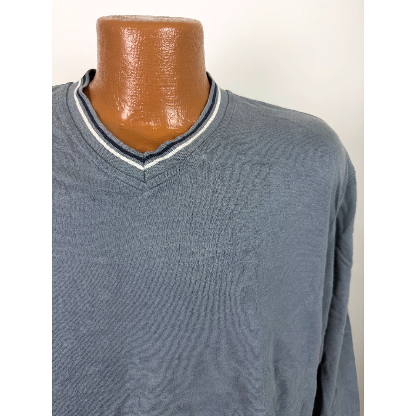 Eddie Bauer Vintage Eddie Bauer Shirt Men XL Heavyweight Lightweight? Slate Blue? Size US XL / EU 56 / 4 - 3 Thumbnail
